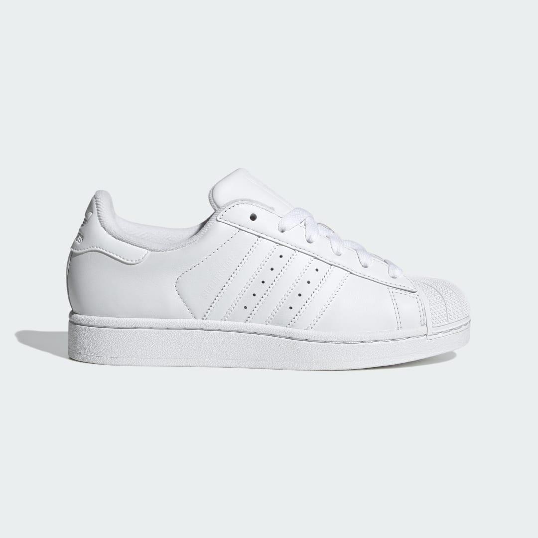 adidas Superstar II Shoes Cloud White 6 Womens Product Image
