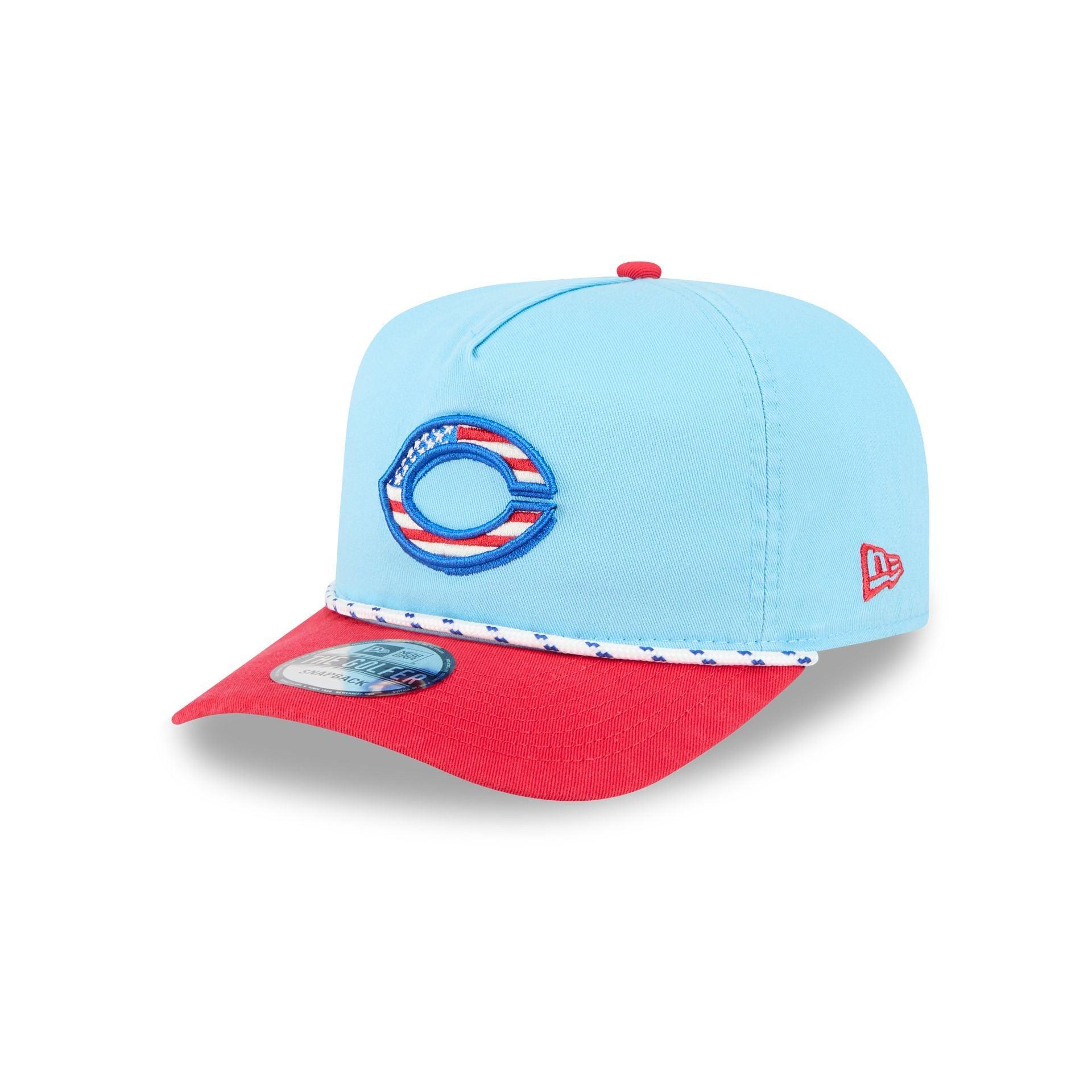 Cincinnati Reds Independence Day 2025 Golfer Hat Male Product Image