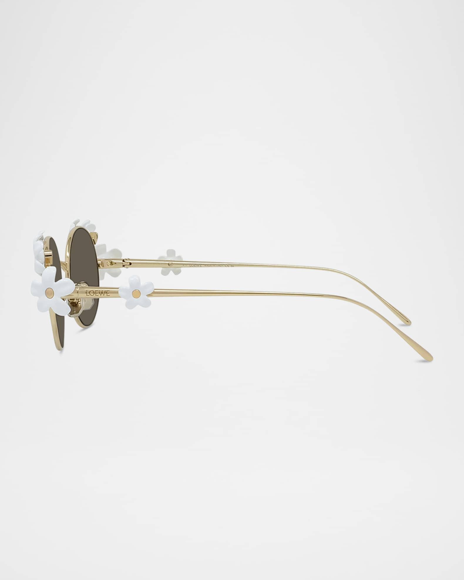 Signature Floral Metal Sunglasses Product Image