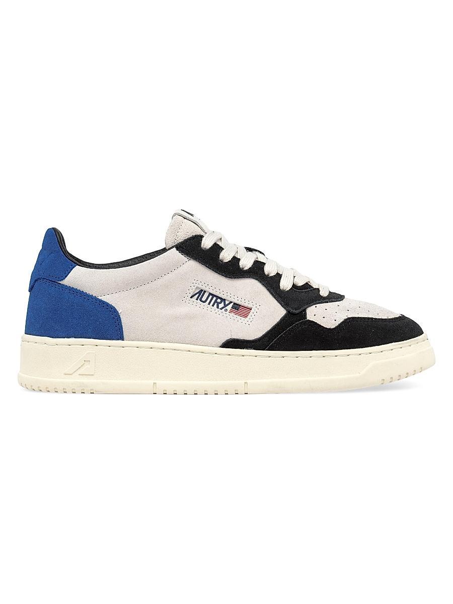 Autry Mens Medalist Leather Low Top Sneakers Product Image