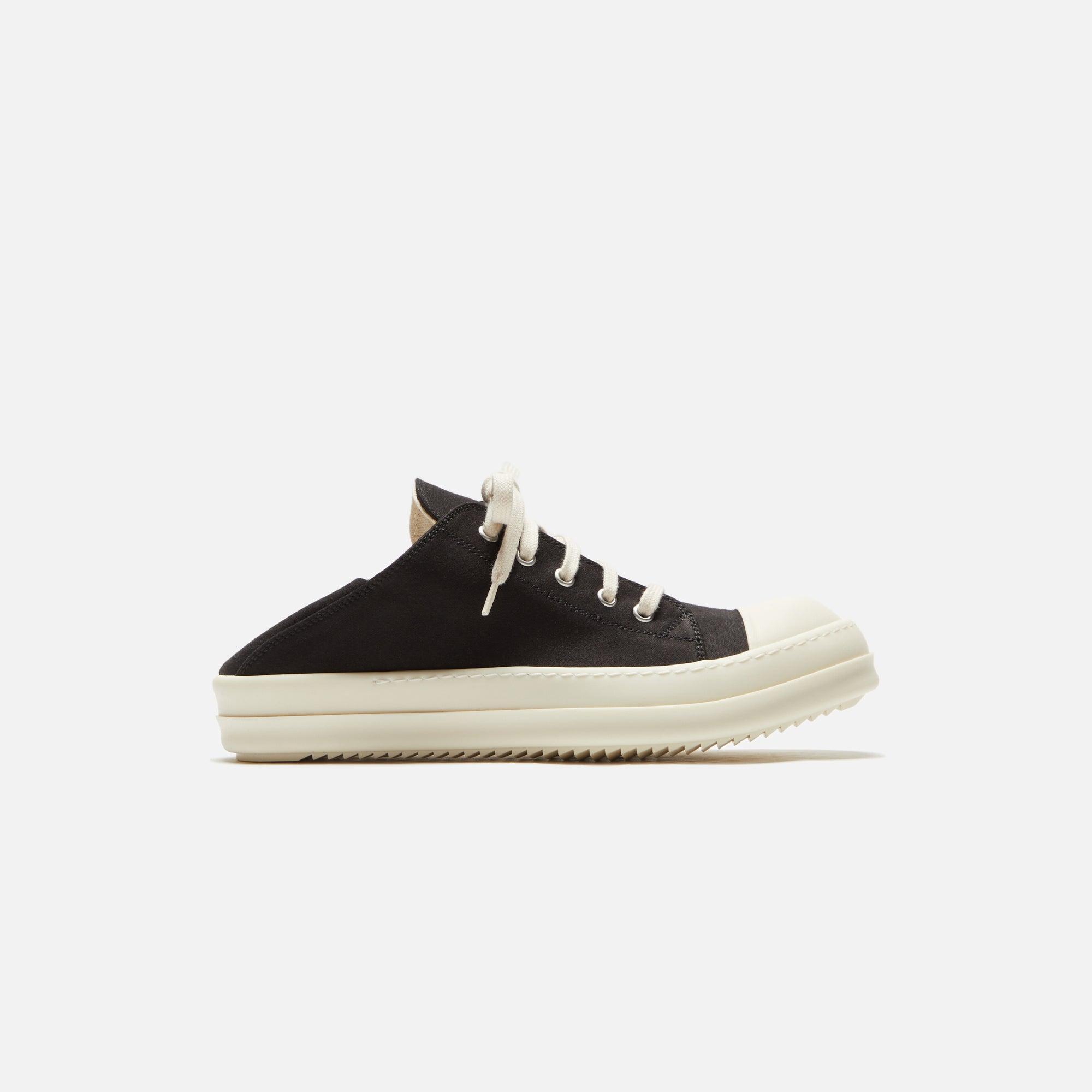 Rick Owens WMNS DRKSHDW Slip On - Black / Milk / Milk Male Product Image