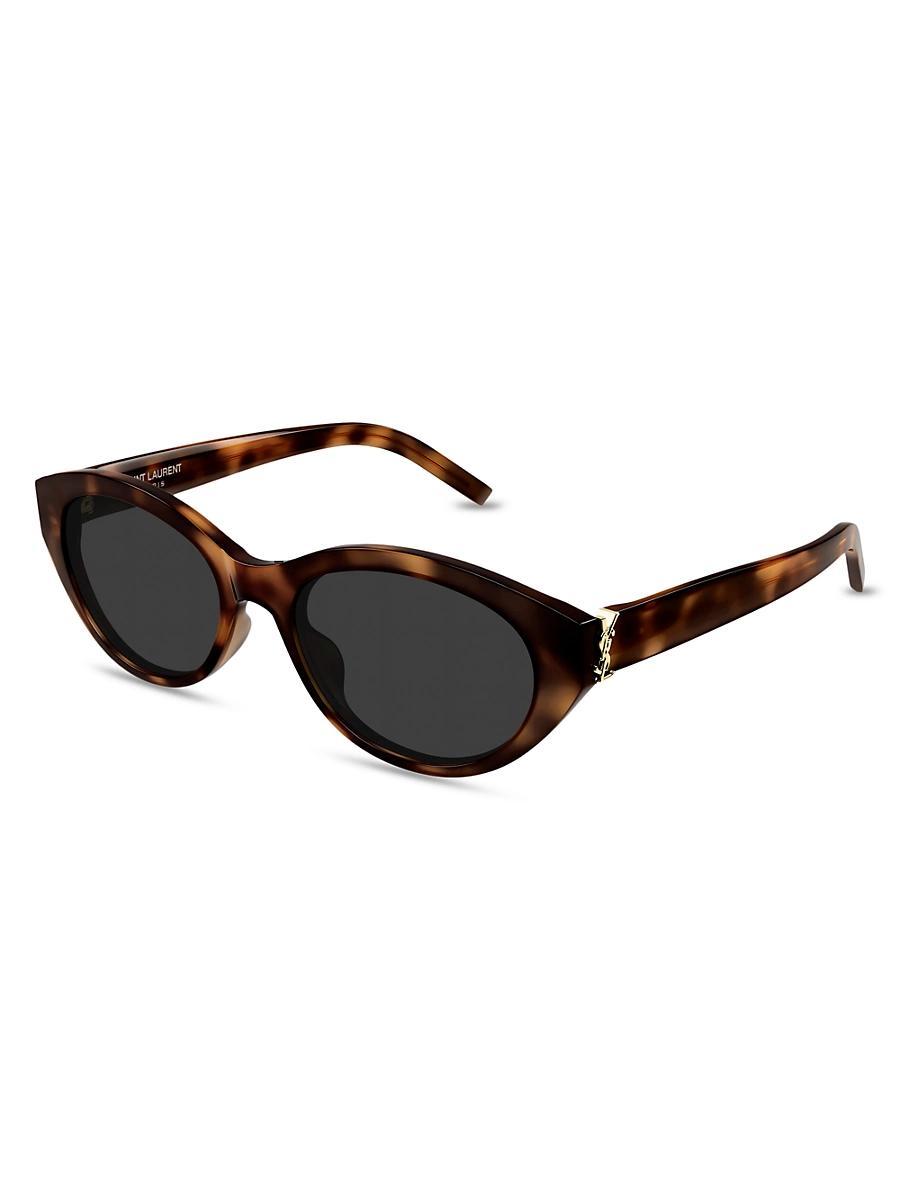 Womens Monogram Hinge 54MM Round Sunglasses Product Image