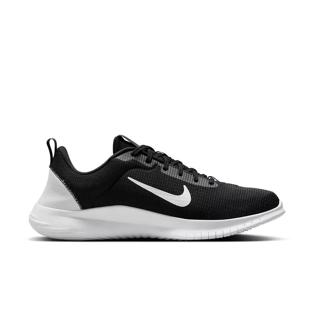 Nike Flex Experience Run 12 Men's Road Running Shoes, Size: 15 4E, Black White Gray Product Image