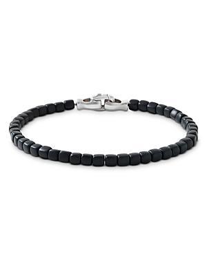 David Yurman Mens Spiritual Beads Cushion Bracelet with Lapis Lazuli Product Image
