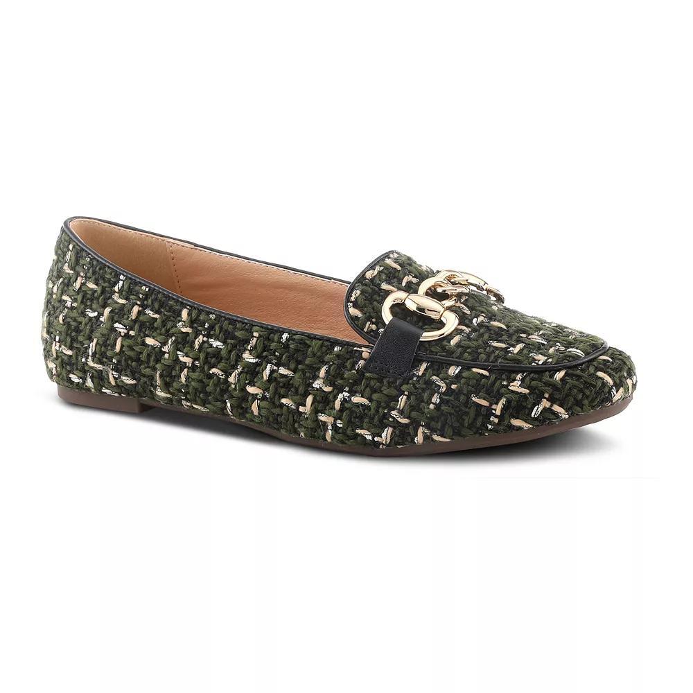Patrizia Knitknot Women's Ballerina Flats, Size: 39, Green Team Product Image