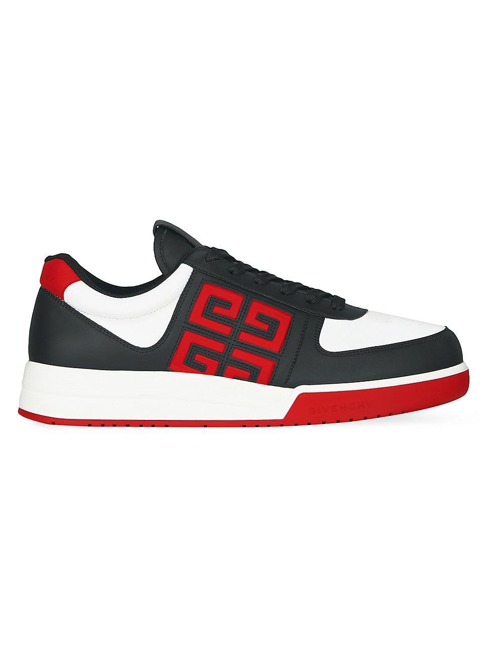 Mens G4 Bicolor Leather Low-Top Sneakers Product Image