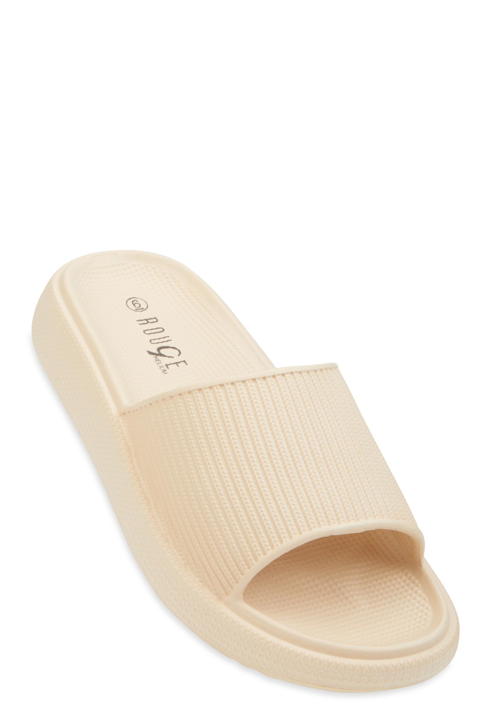 Womens Low Platform Pool Slides Product Image
