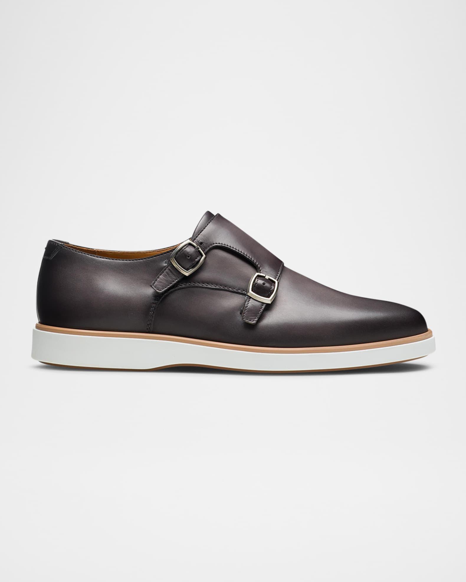 Men's Lucca Double-Monk Strap Loafers Product Image