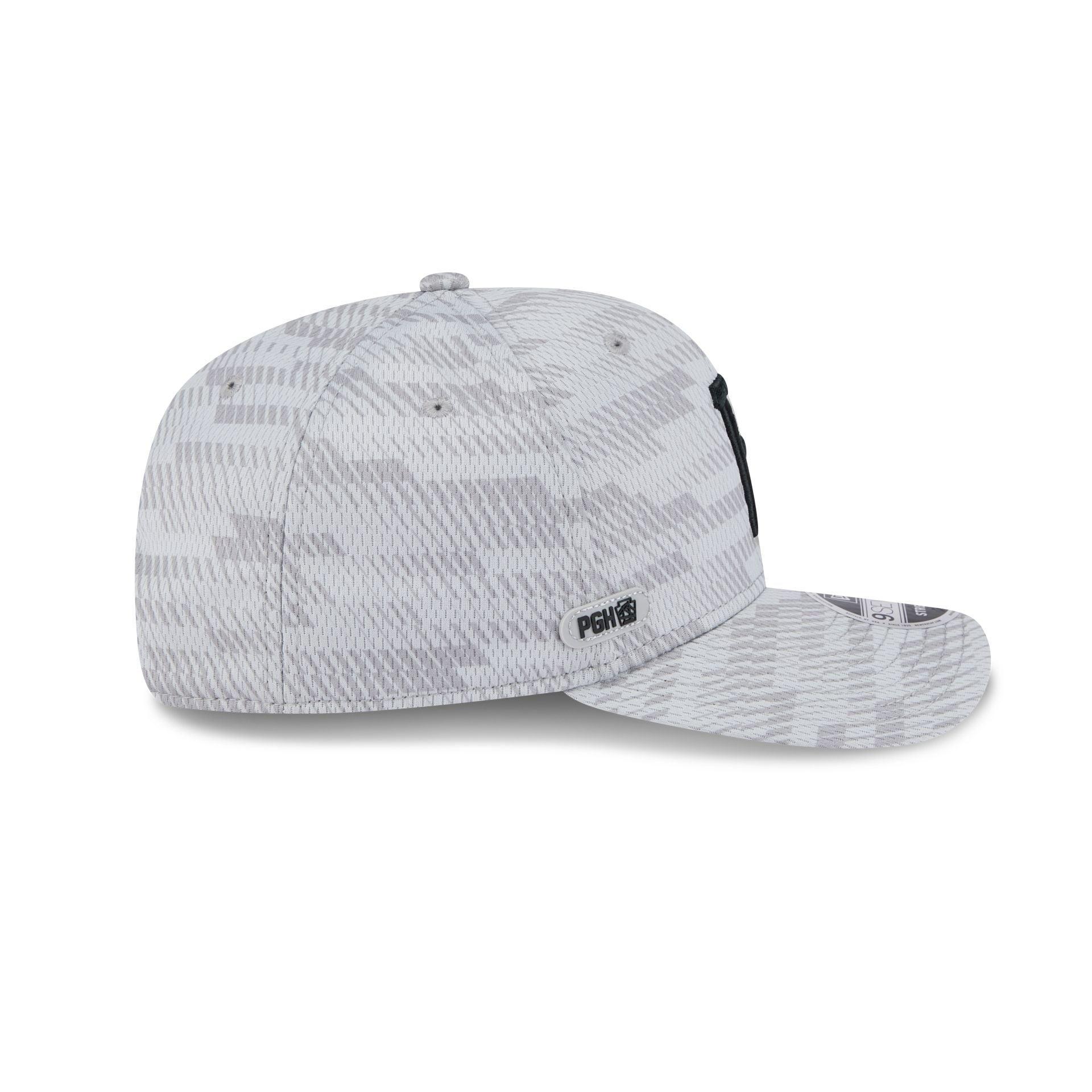 Pittsburgh Pirates 2025 Clubhouse Gray 9SEVENTY Stretch-Snap Hat Male Product Image