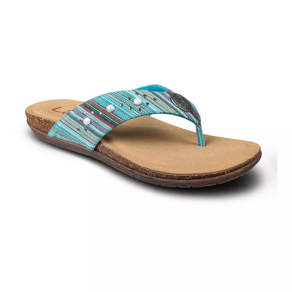 Mykos Jovie Women's Sandals, Size: 10, Turquoise Product Image