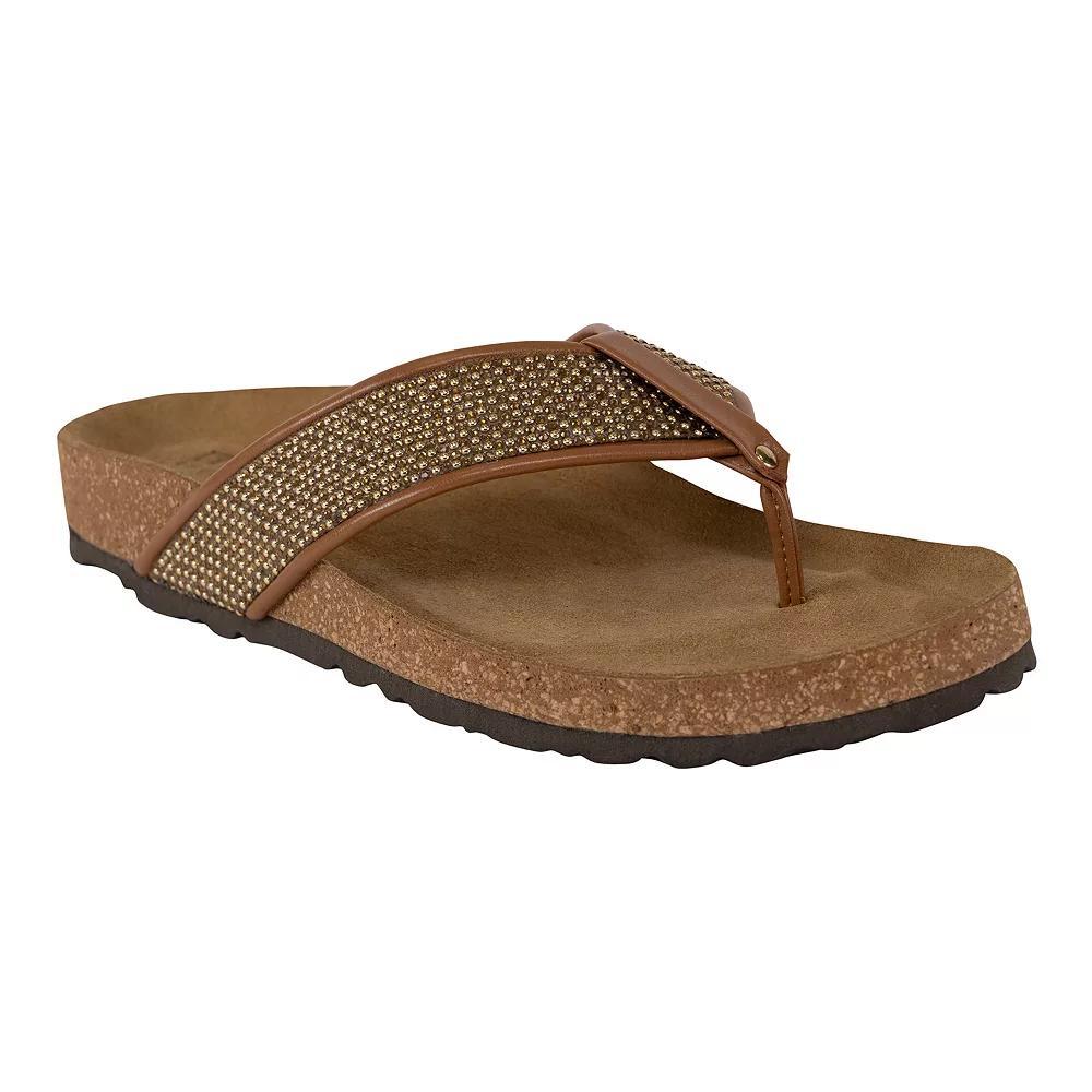 Italian Shoemakers Delani Women's Sandals, Size: 8, Luggage Product Image