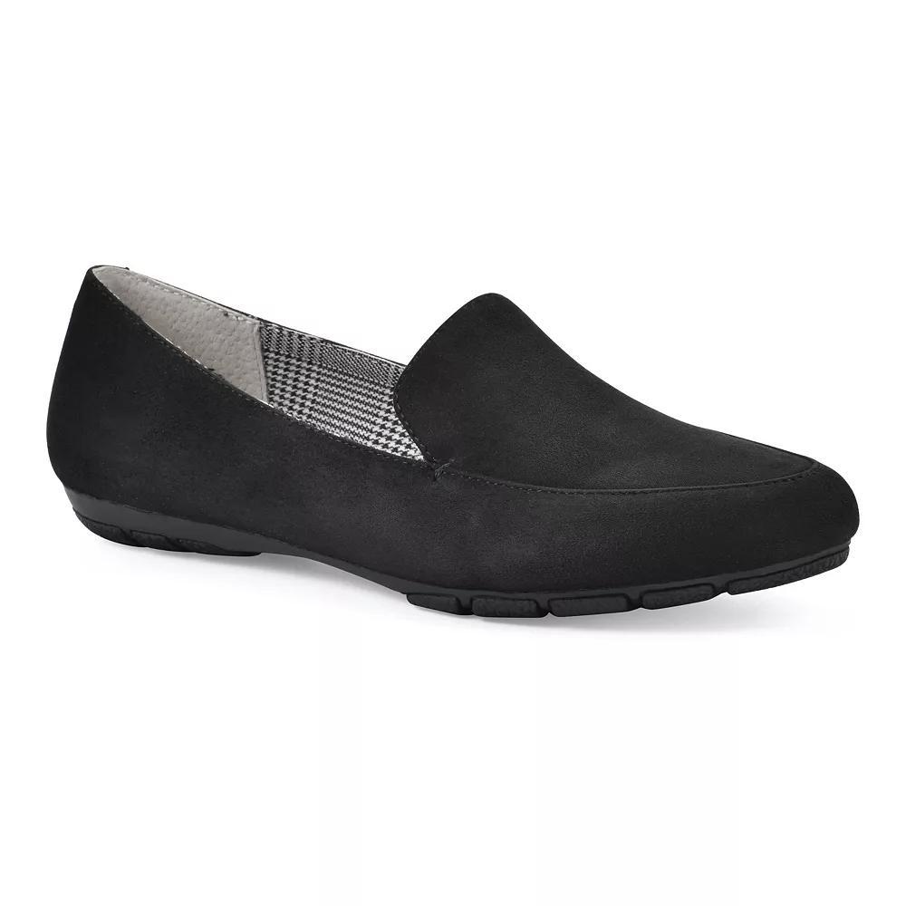 Cliffs by White Mountain Gallant Women's Loafer Flats, Size: 8.5, Brown Suedette Product Image