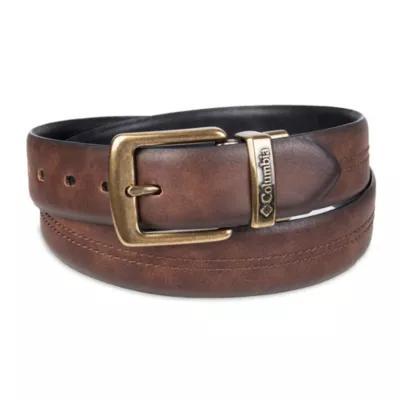 Mens Columbia Reversible Stretch Synthetic Leather Belt Product Image