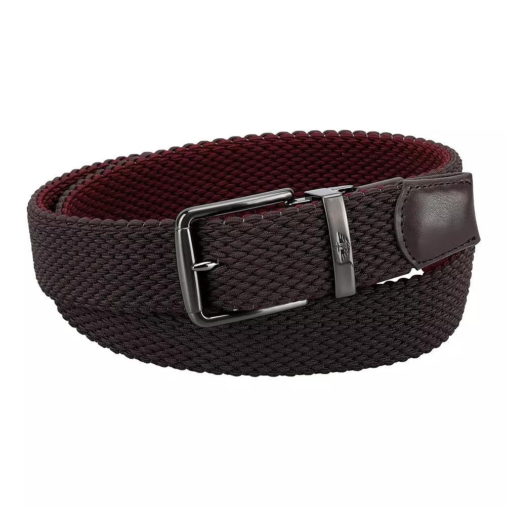 Mens Dockers 2-in-1 Reversible Stretch Braided Web Belt Product Image