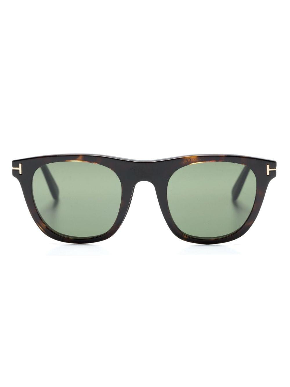 interchangeable-frame tortoiseshell glasses Product Image