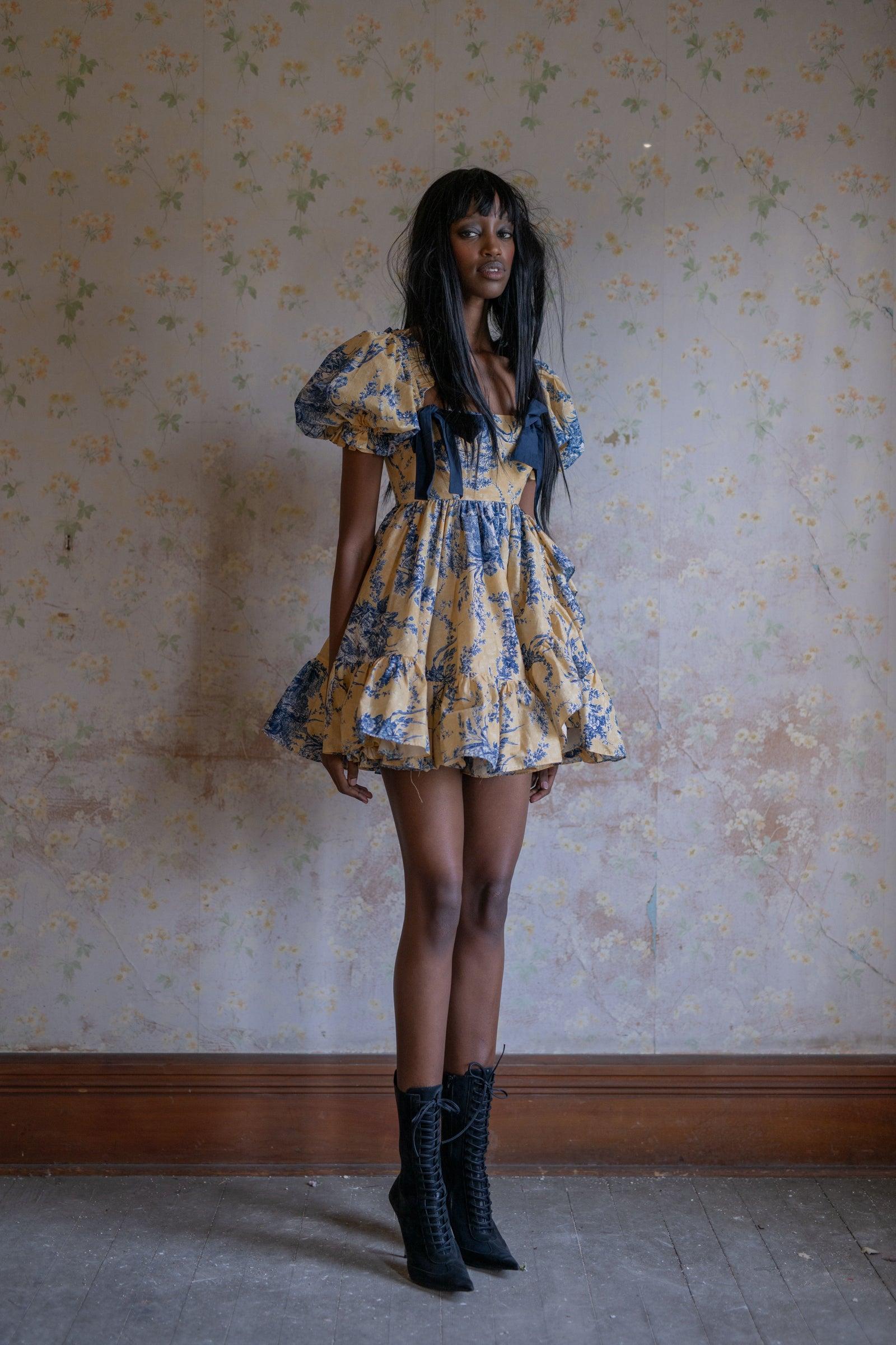 The Musée Buttercream Dress Product Image