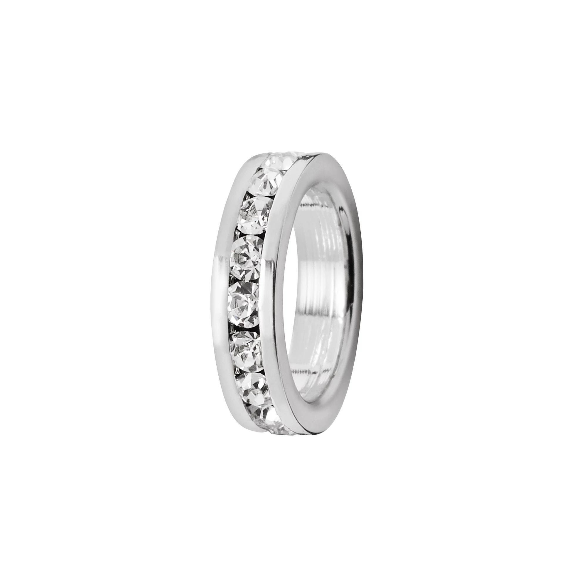 Traditions Jewelry Company Sterling Silver Crystal Birthstone Rondelle Charm, Women's, November Product Image