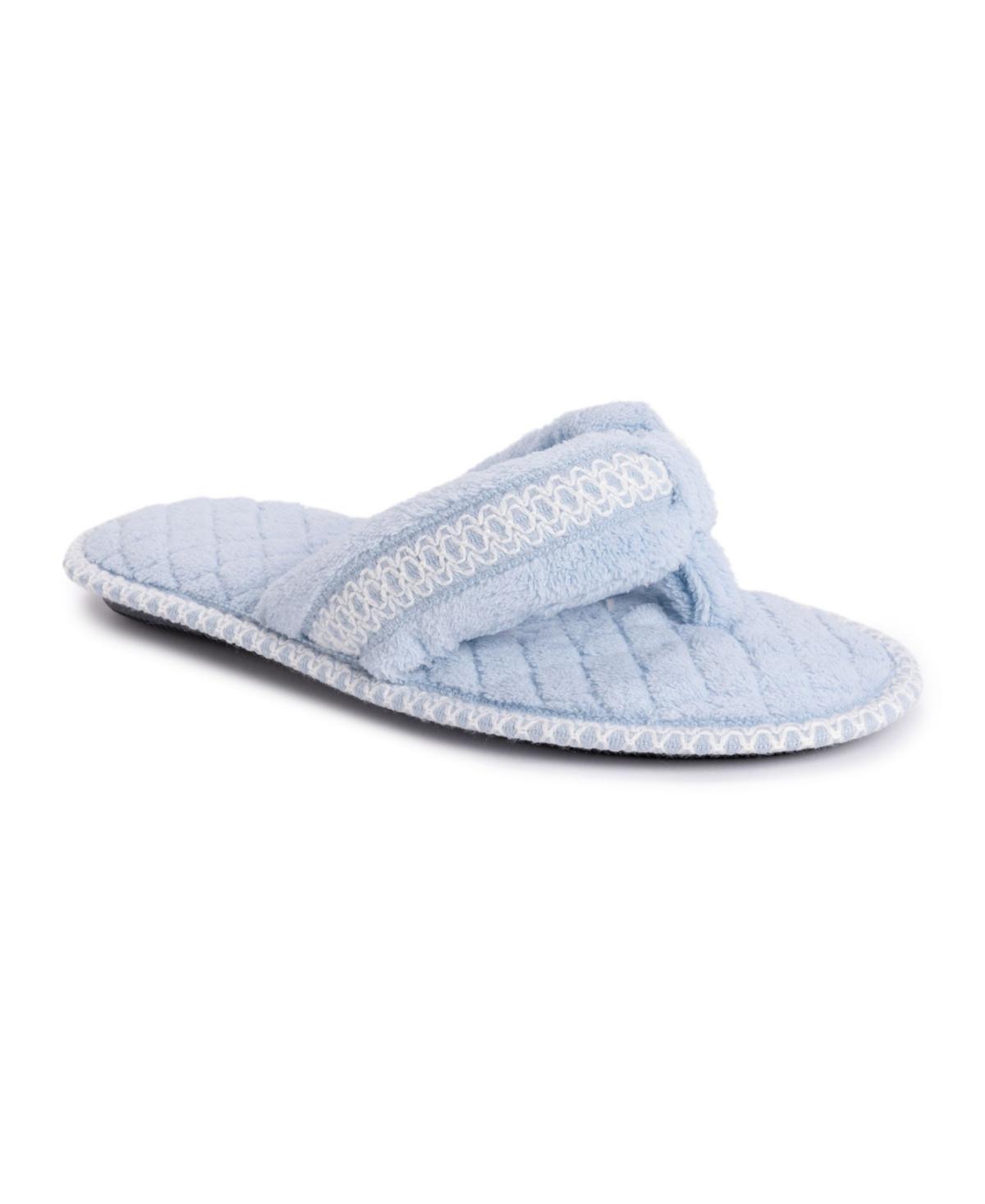 MUK LUKS Darlene Women's Slippers, Size: Small, Daisy White Product Image