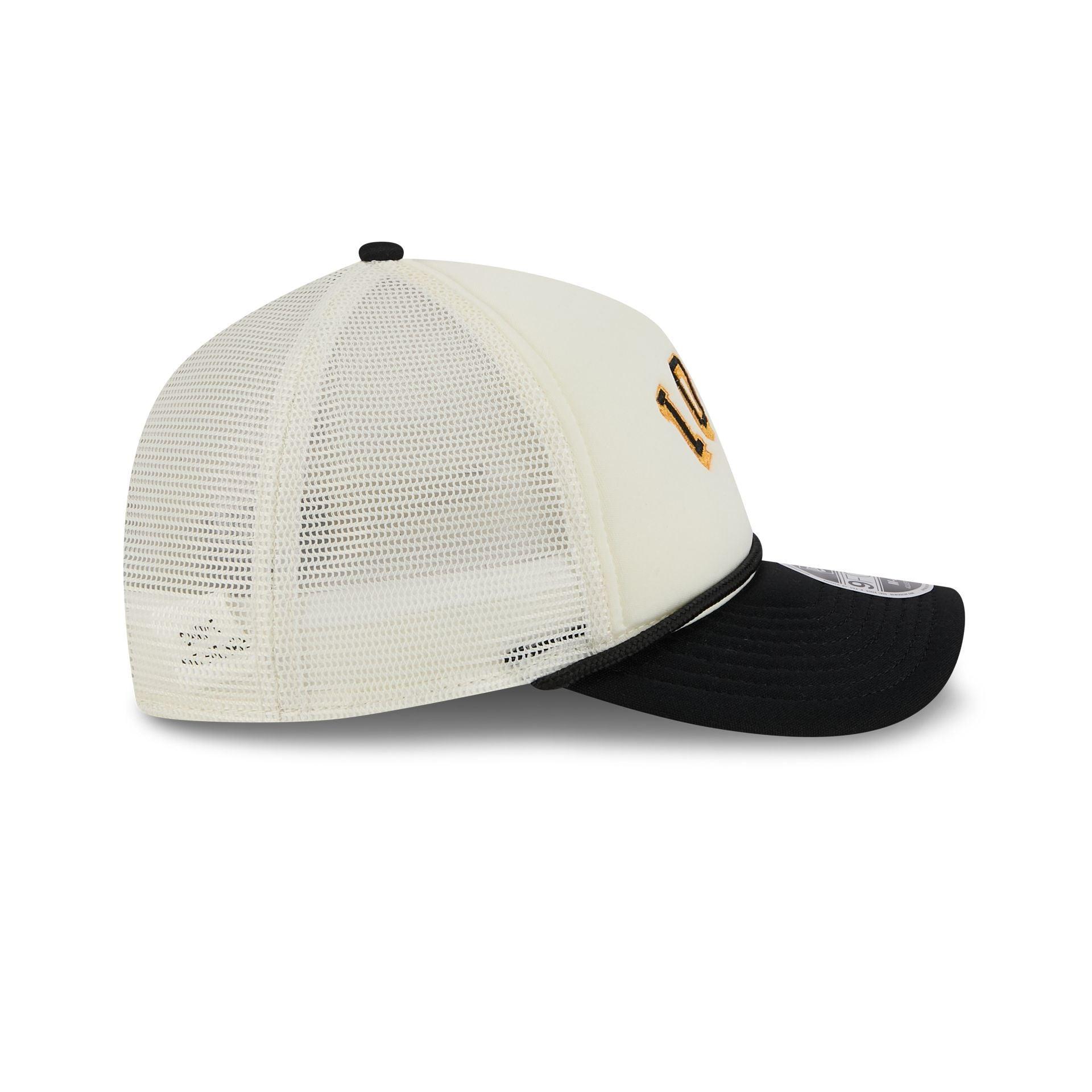 Iowa Hawkeyes Chrome Arch 9FORTY M-Crown A-Frame Trucker Hat Male Product Image