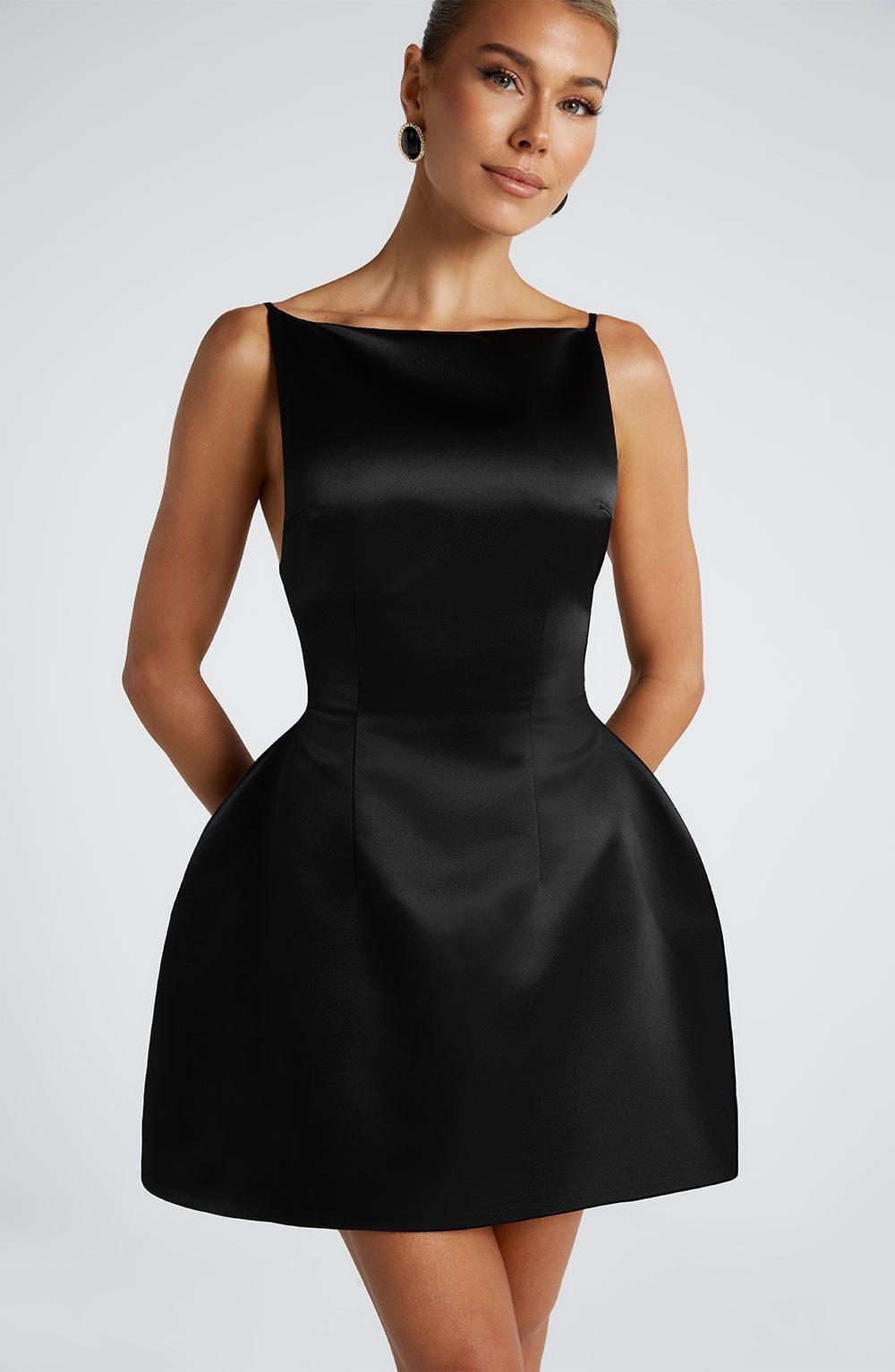 Tate Mini Dress - Black Product Image