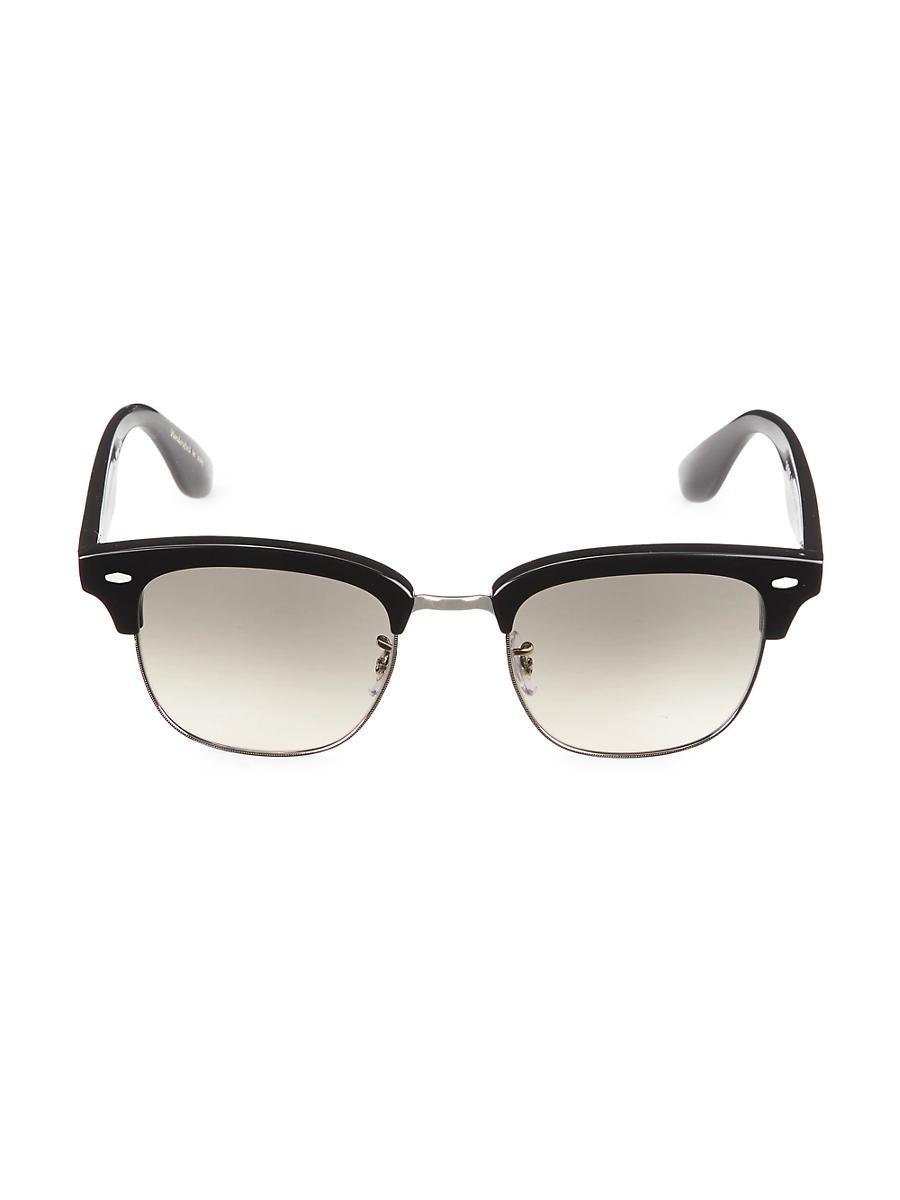 Mens Capannelle Sun 48MM Rectangular Sunglasses Product Image