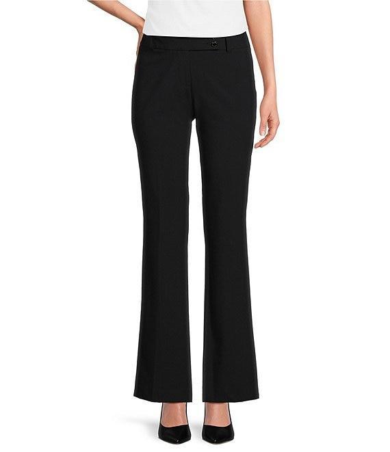 Calvin Klein Curvy Fit Roomy Hip Straight Leg Trouser Pants Product Image