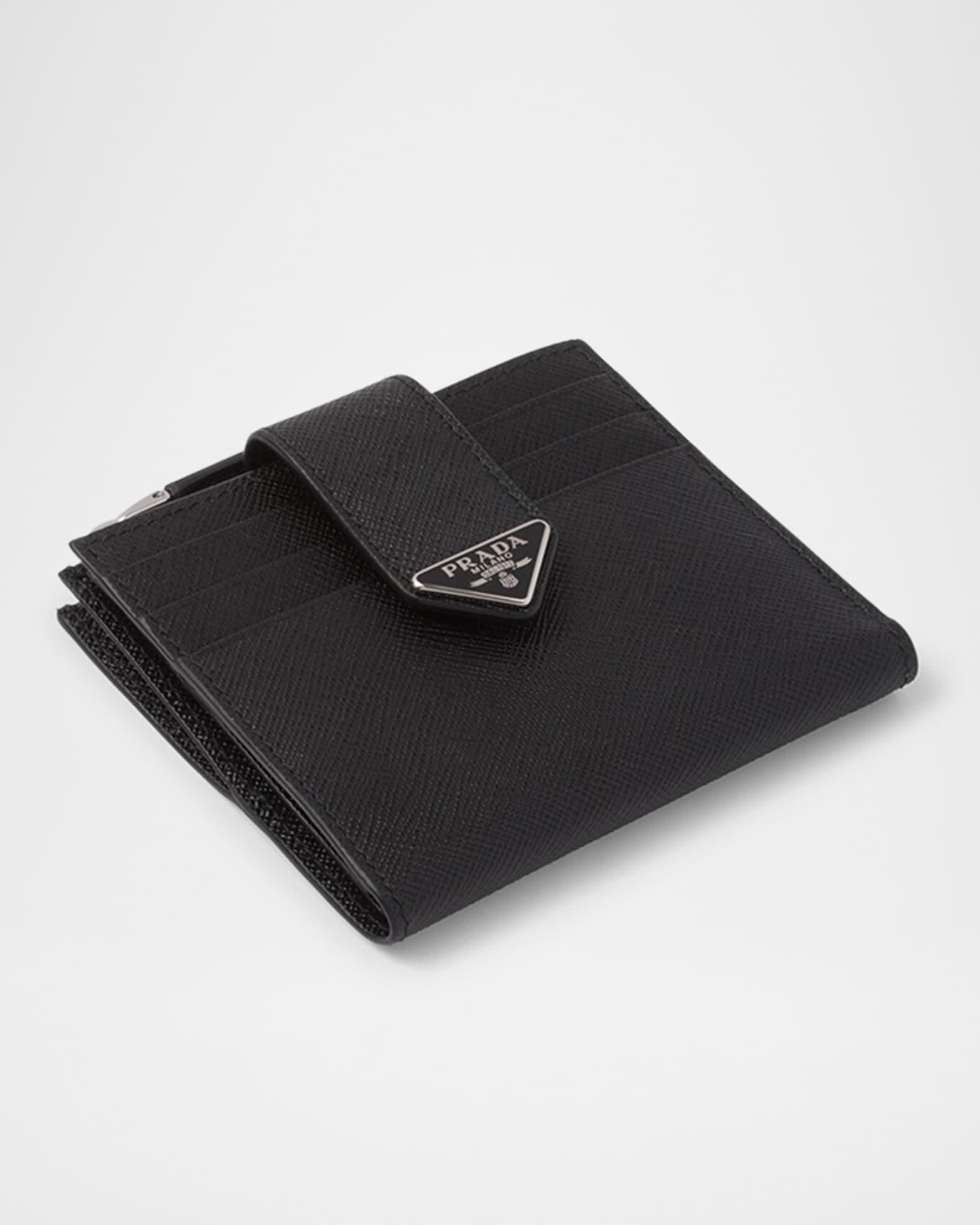 Men's Saffiano Leather Bifold Card Holder Product Image