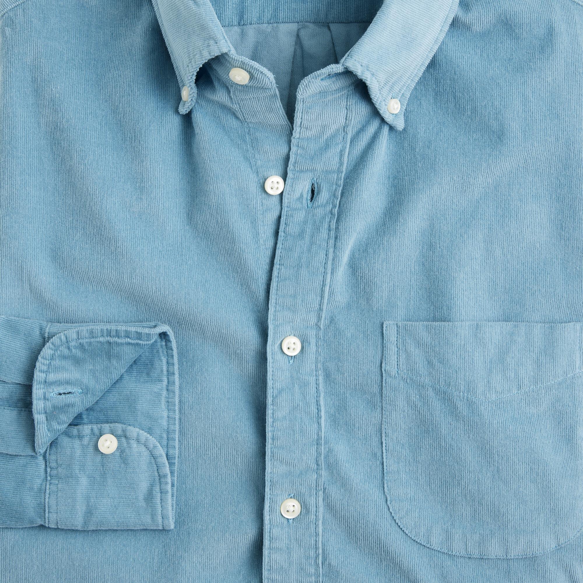 Fine-wale corduroy shirt Product Image