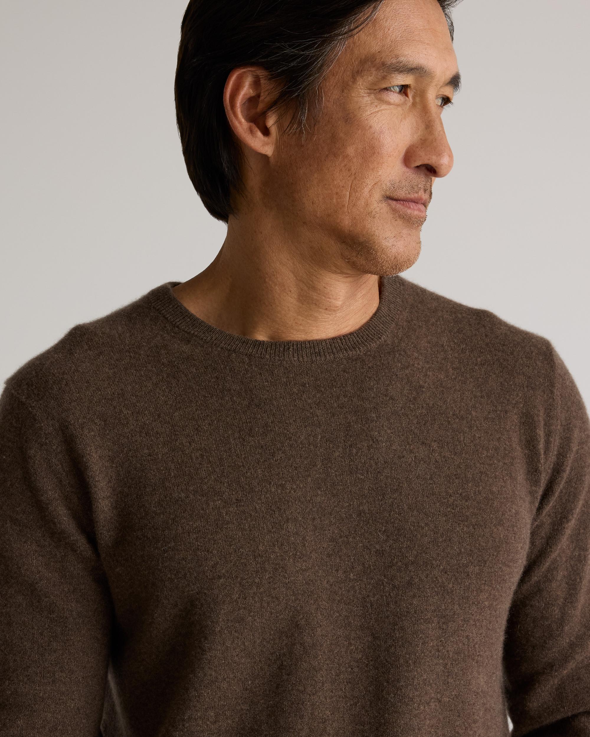 Quince | Men's Mongolian Cashmere Crewneck Sweater Size XL Product Image