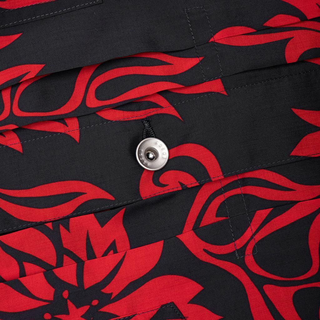 Floral Print Blouson - Red Male Product Image