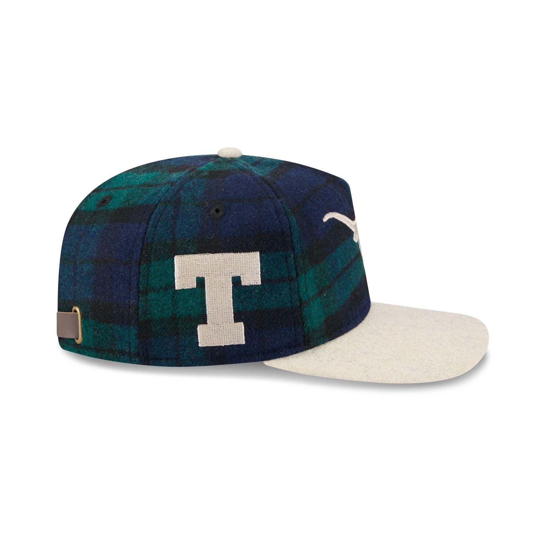 Texas Longhorns Plaid Letterman 19TWENTY Adjustable Hat Male Product Image