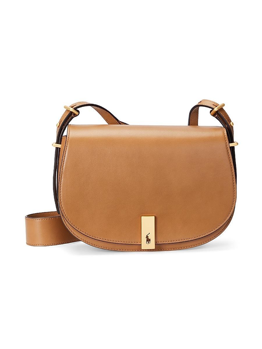 Womens Sport Leather Crossbody Bag Product Image