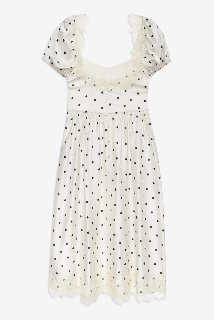 Ines Midi Dress — Ivory Product Image
