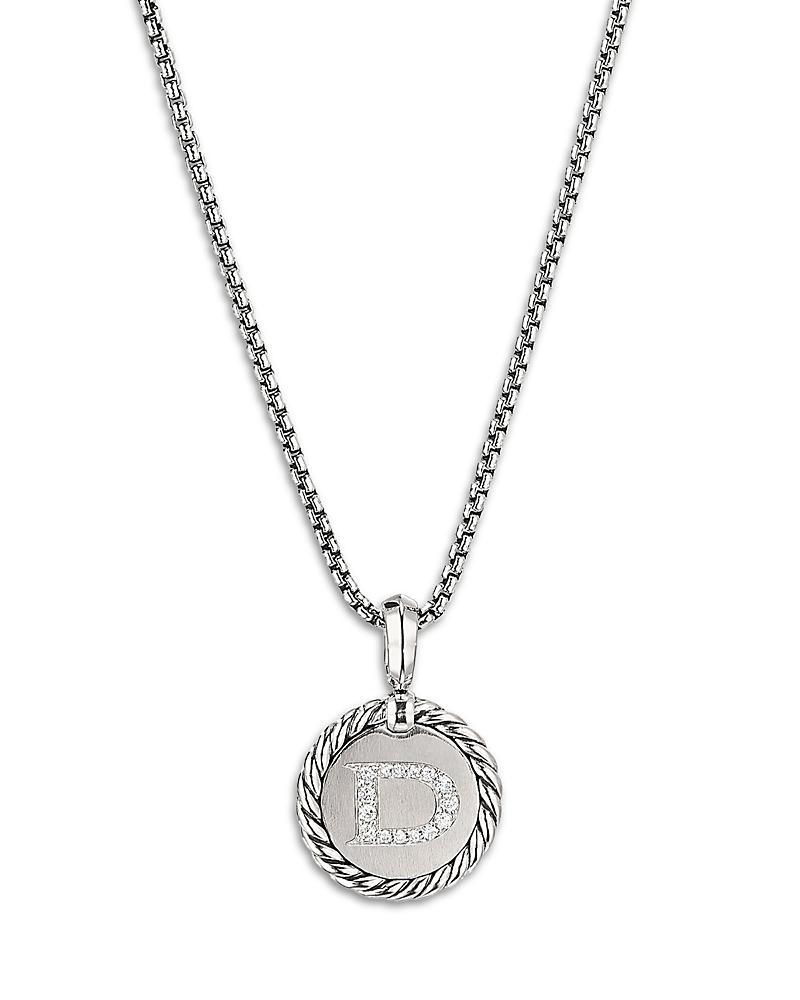 David Yurman Sterling Silver Cable Collectibles Initial Charm Product Image