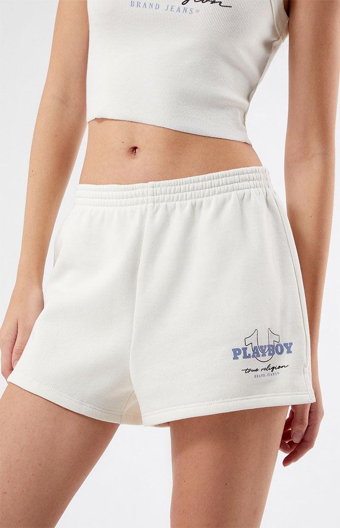 True Religion Women's x Playboy Lounge Sweat Shorts Product Image