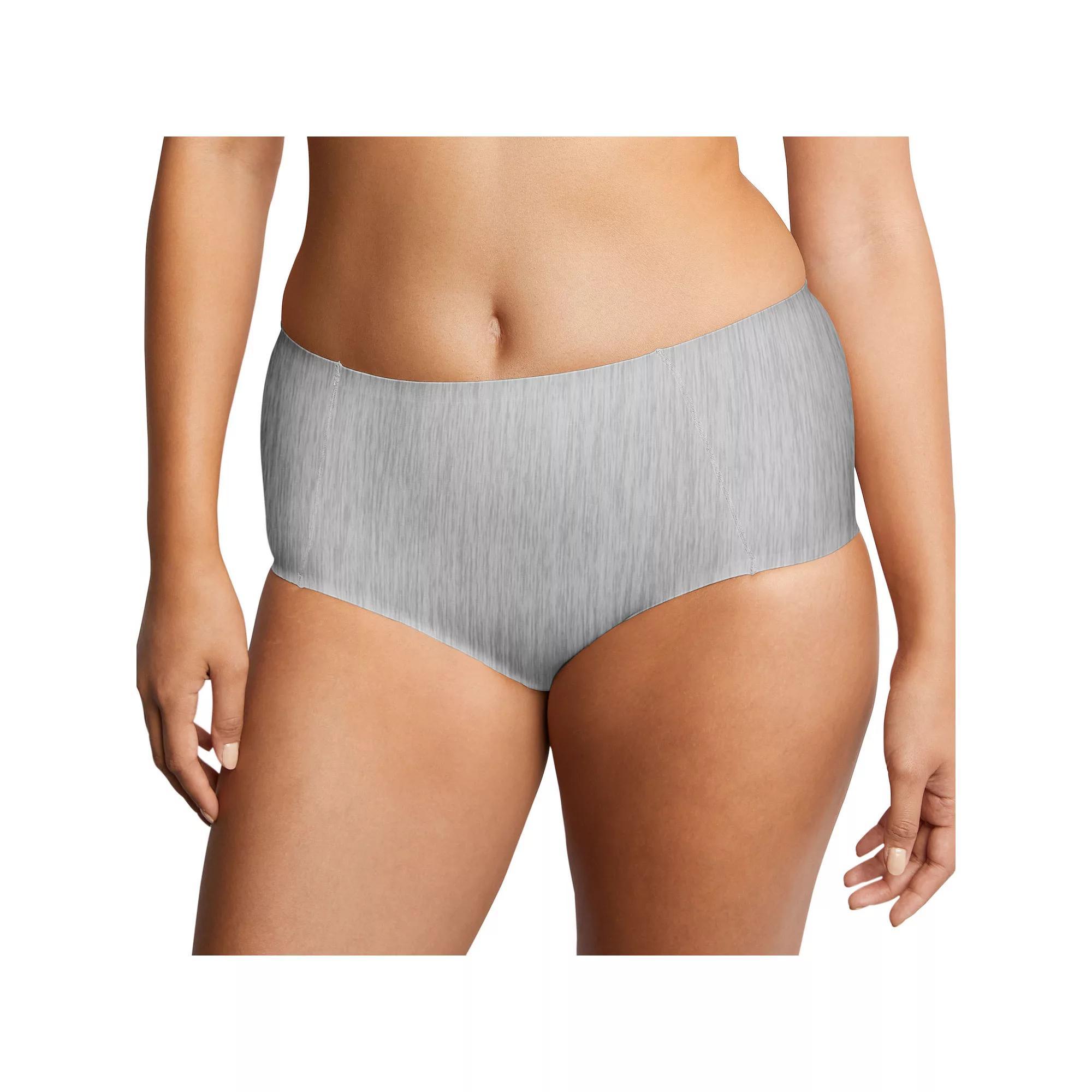 Women's Bali® Comfort Revolution® Soft Touch Brief Panty DFSTBF, Size: 9, Crystal Grey Grey Product Image