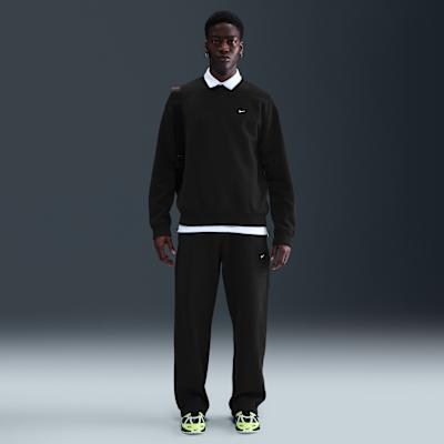 Nike Men's Solo Swoosh Fleece Open-Hem Pants Product Image