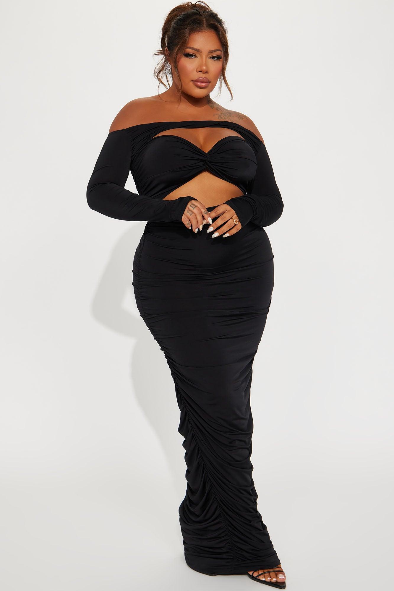 Kristal Maxi Dress - Black Product Image