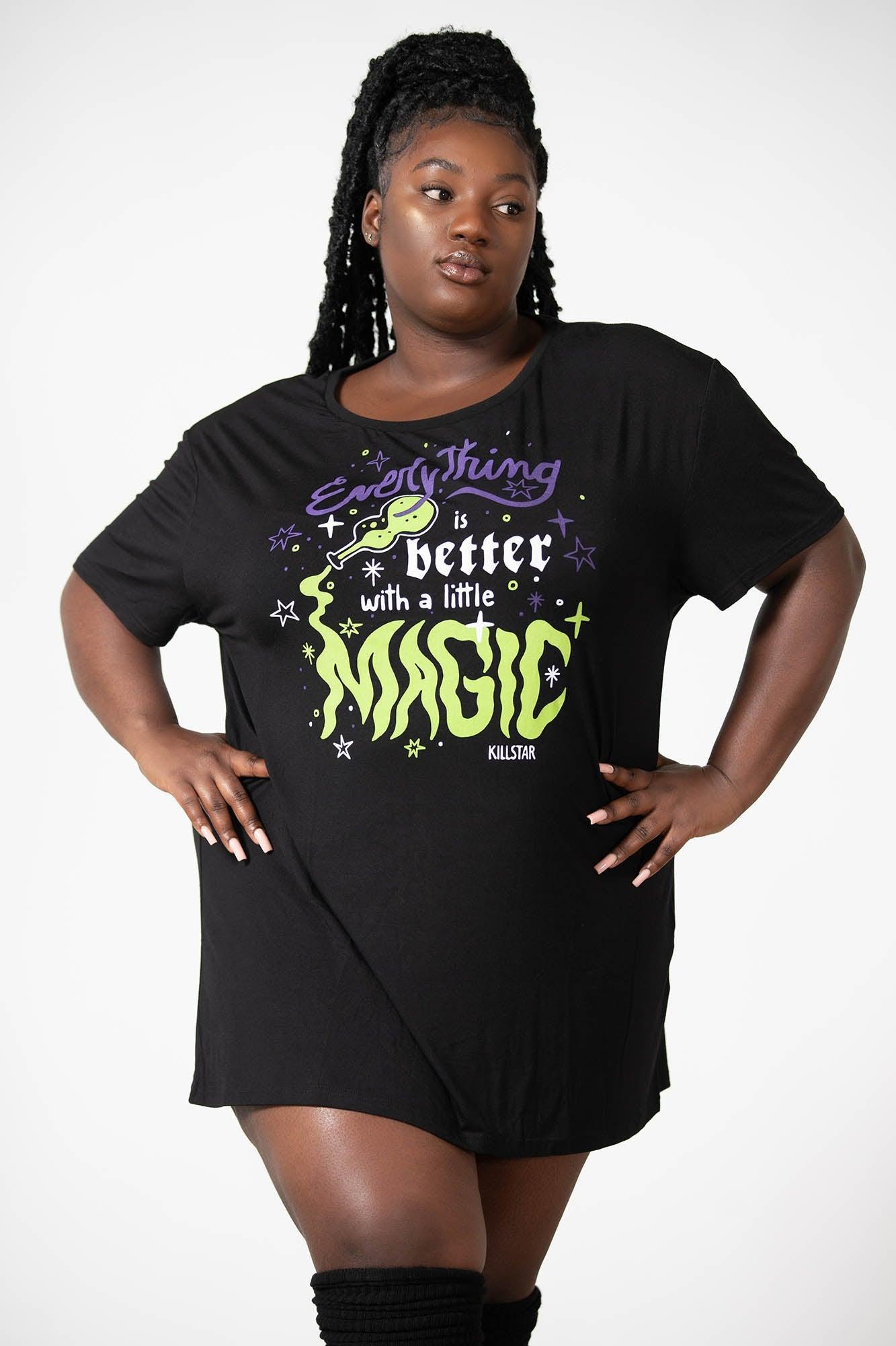 Magic Rest T-Shirt Dress - Resurrect Female Product Image