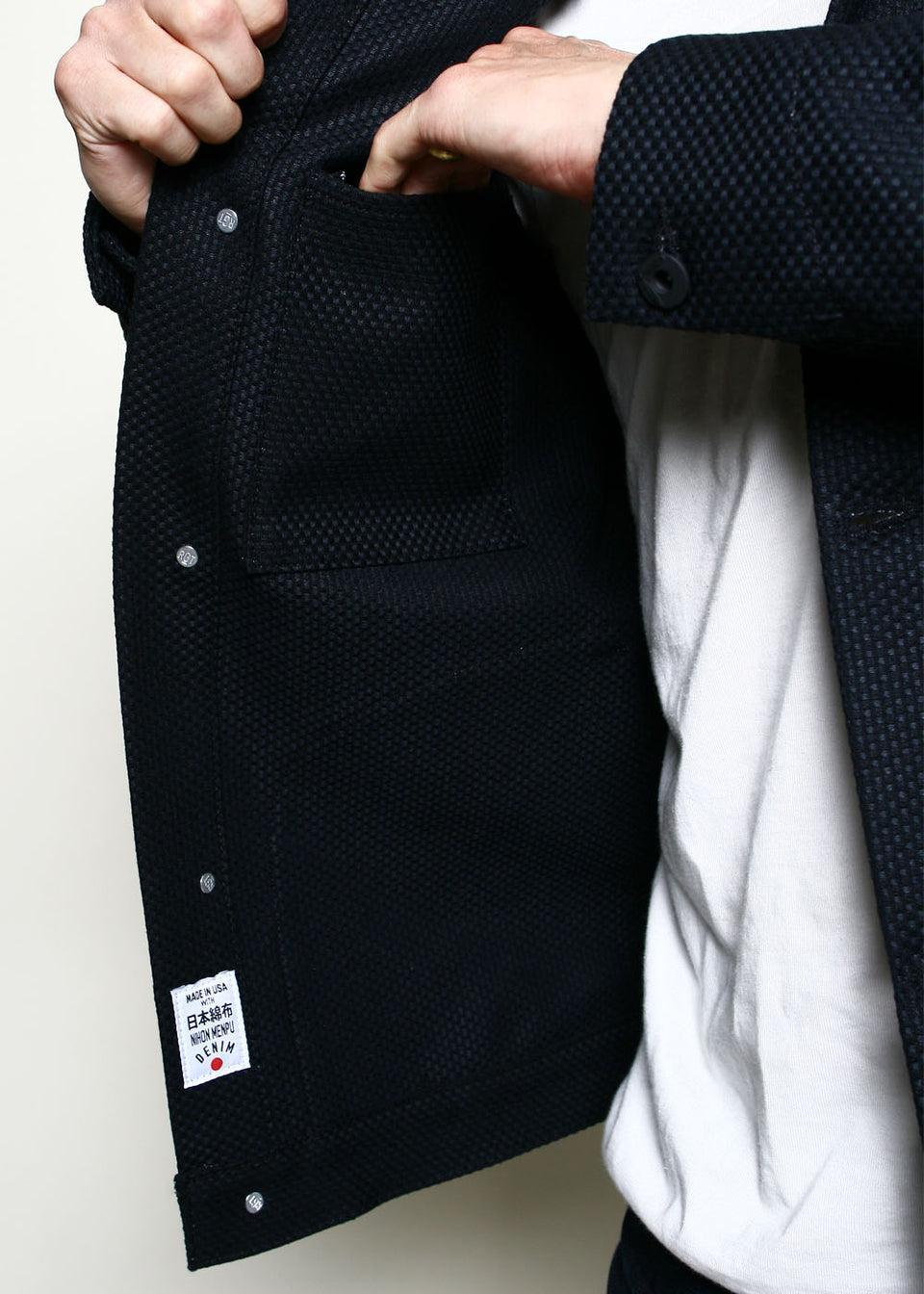 Supply Jacket // 15oz Stealth Sashiko Product Image