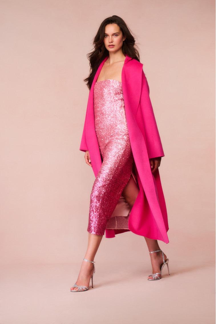 Mahika Wool-Cashmere Wrap Coat Product Image