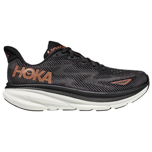HOKA Womens HOKA Clifton 9 - Womens Running Shoes White/Lemonade Product Image