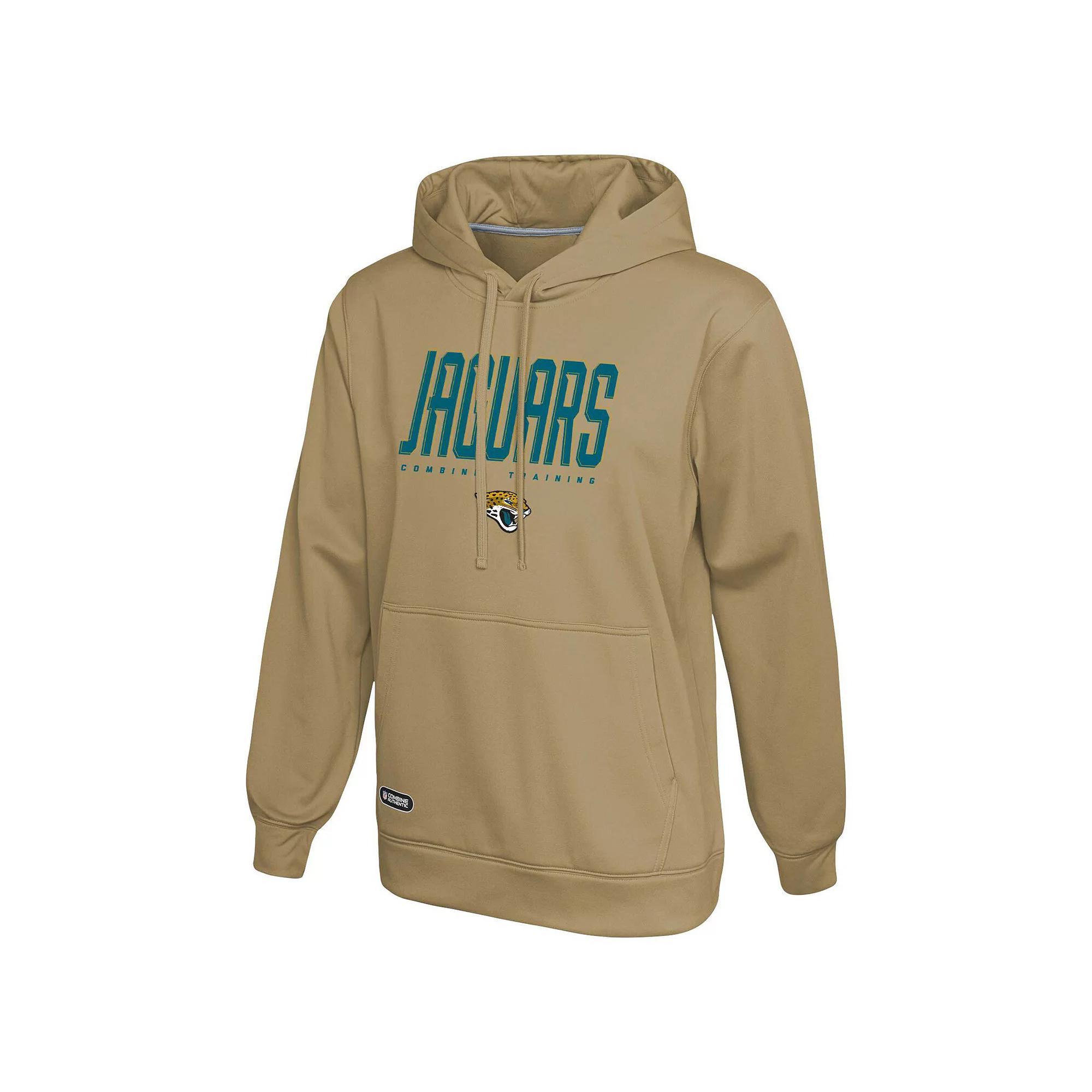 Men's Khaki Jacksonville Jaguars Top Ranked Pullover Hoodie, Size: XL, Beig K Product Image