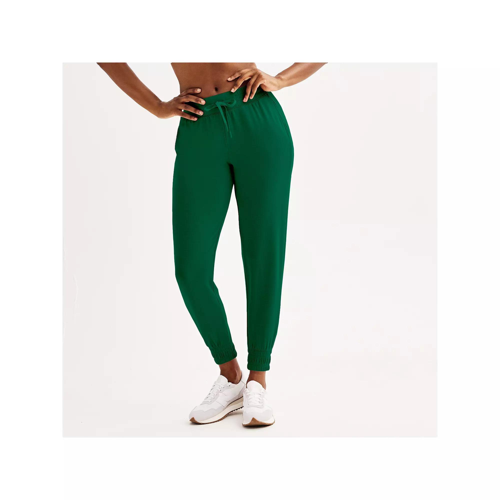 Women's Tek Gear® French Terry Joggers, Size: XL, Blue Romance Product Image