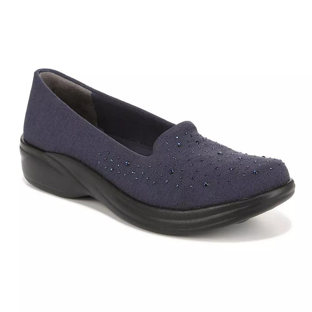 LifeStride Poppyseed 3 Womens Rhinestone Slip-ons Blue Product Image
