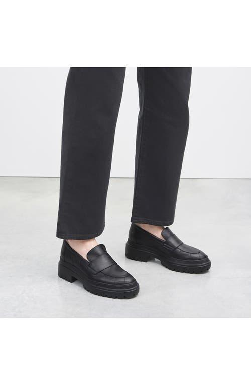 AGL ATTILIO GIUSTI LEOMBRUNI Women's Mary Soft Quilted Loafers In Nero Product Image