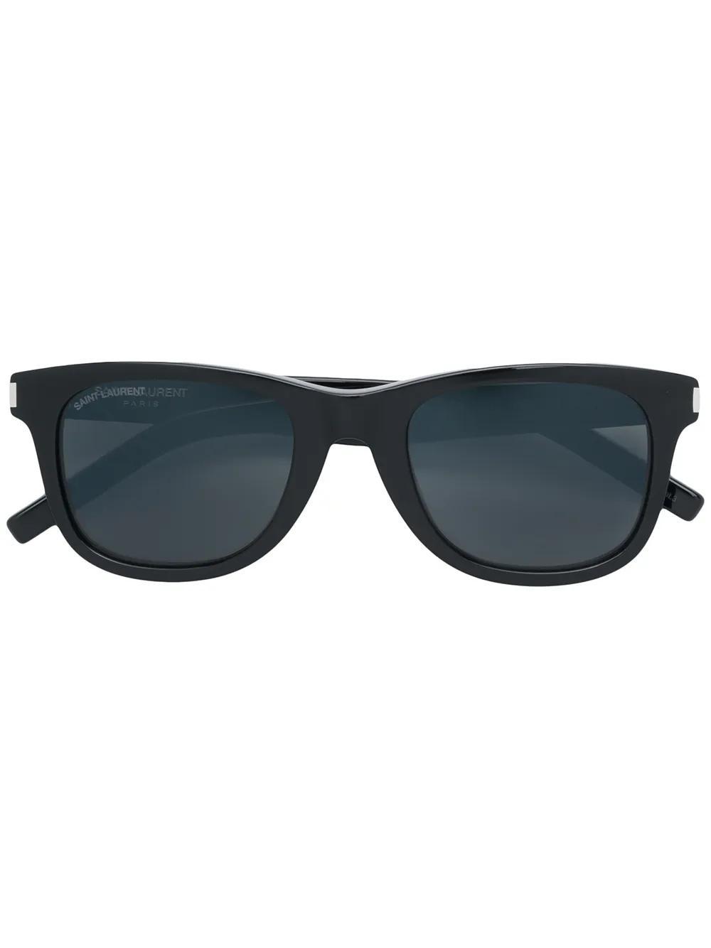SAINT LAURENT Mass Square Sunglasses In Black Product Image