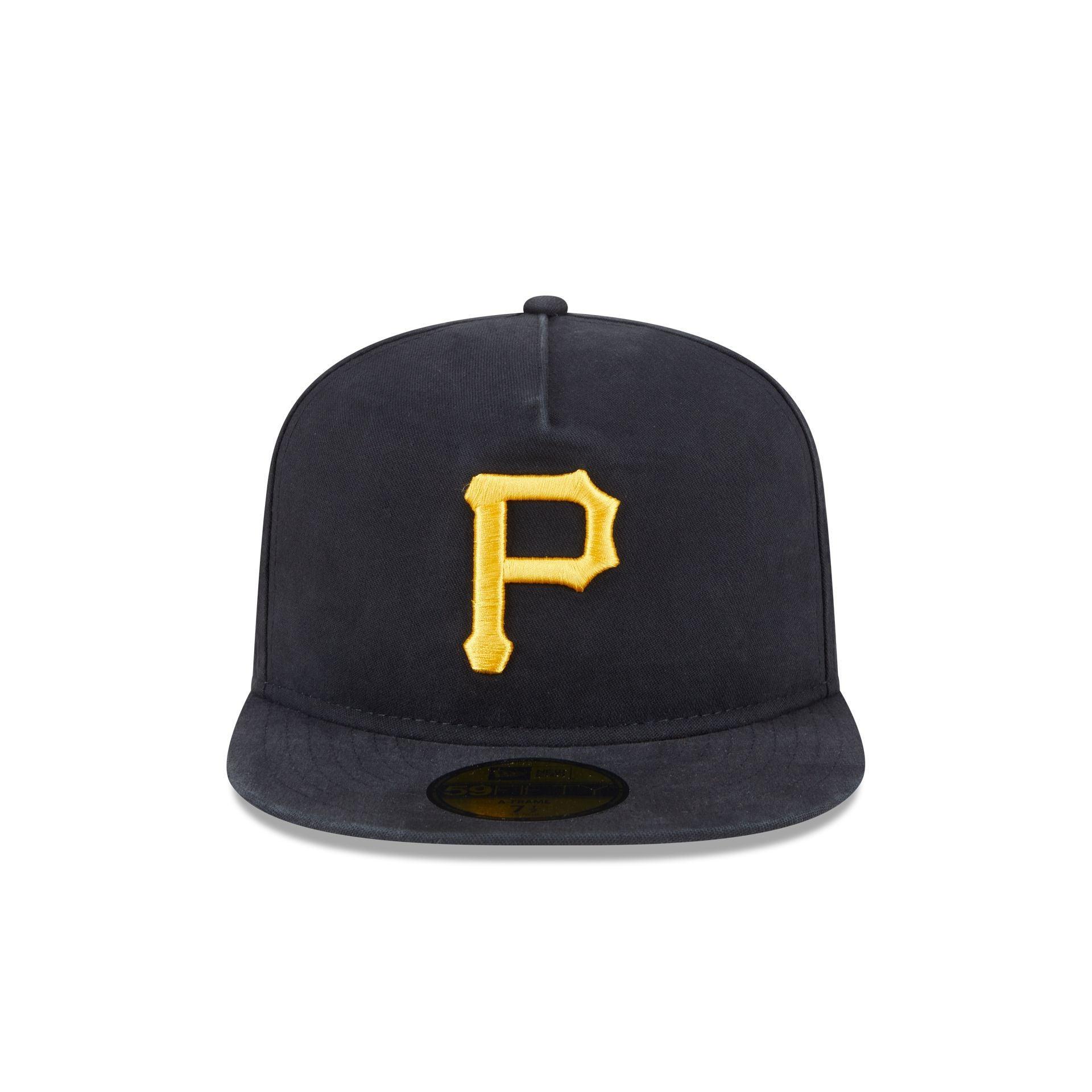 Pittsburgh Pirates Championship Side Flag 59FIFTY A-Frame Fitted Hat Male Product Image