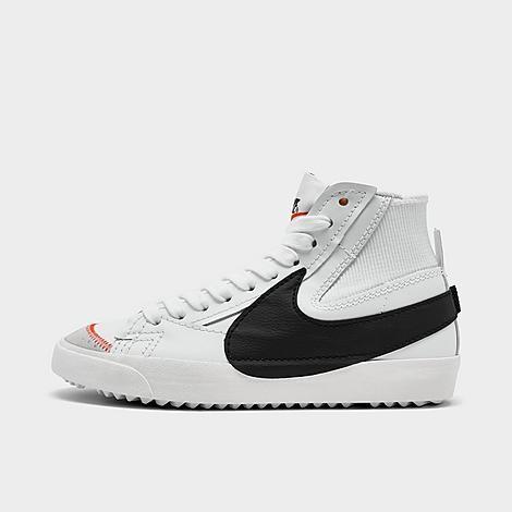 Nike Mens Nike Blazer Mid 77 Jumbo - Mens Basketball Shoes White/Black Product Image