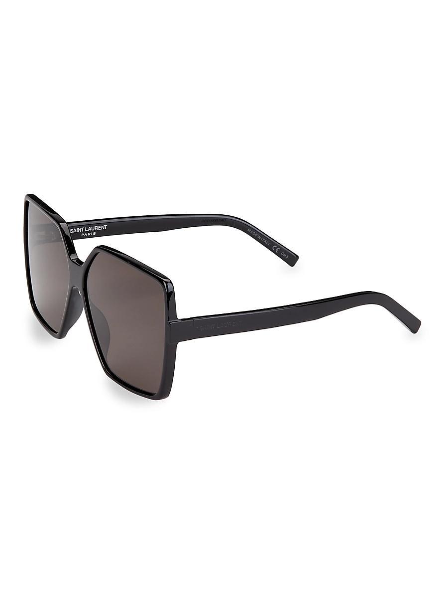 Saint Laurent Betty Oversized Square Sunglasses, 63mm Product Image